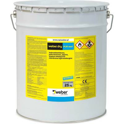 Weberdry PUR seal hydroizolační nátěr 25 kg