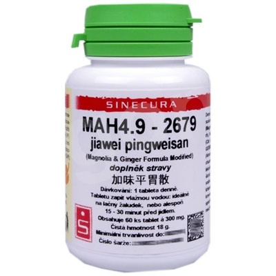 Sinecura MAH4.9 jiawei pingweisan 60 tabliet