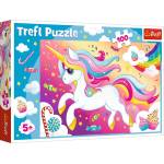 Trefl Пъзел Trefl от 100 части - Красив Еднорог (16386) - baby