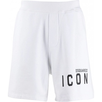 DSQUARED2 Icon White kraťasy bílá