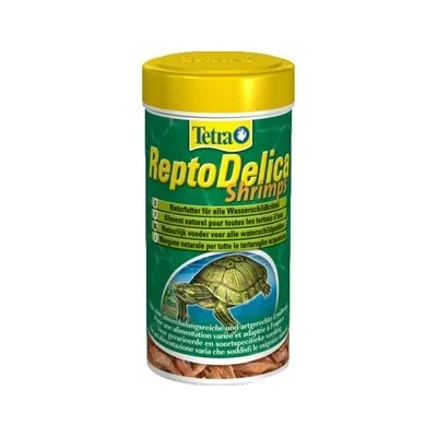 Tetra ReptoDelica Shrimps - храна за влечуги със скариди 250мл