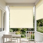 vidaXL Щора за открито с UV защита Кремаво 100 x 230 см (Ш x В) (42041185)