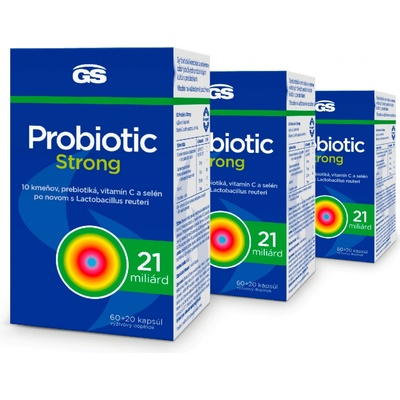 GS Probiotic Strong 240 kapsúl