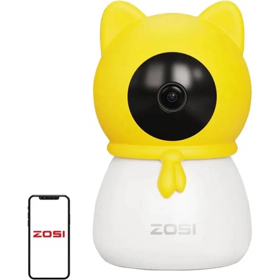 ZOSI Бебефон zosi, 4mp, hd, 355° (6941709235352)