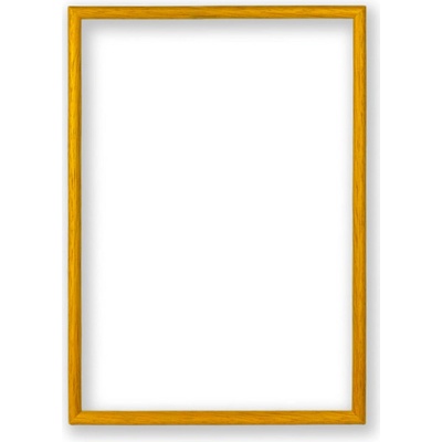 Fotorámeček Vídeň Rozměr: 30 x 40 cm, Barva: Žlutá, Typ zasklení: Plexi