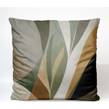 Takoy Zamatová hnedý abstrakt 1-HT-00286 45 x 45 cm