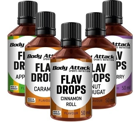 Body Attack Flav Drops Stracciatella 50 ml