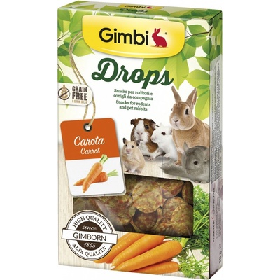 Gimborn Drops Hlodavec s mrkvi 50 g – Hledejceny.cz