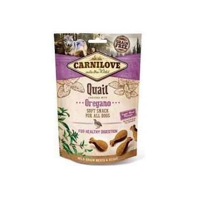 Carnilove Dog Semi Moist Snack Quail enriched with Oregano 200g