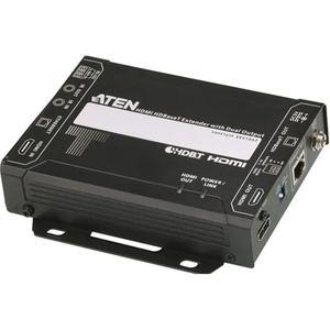 ATEN Предавател на ATEN HDMI, HDBaseT, двоен изход (4K100m) (HDBaseT Class A) - VE814AT-AT-G (VE814AT-AT-G)