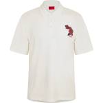 Hugo Блуза с яка Hugo Mens HUGO Dardigo Short Sleeve Polo Shirt with Artwork Detail - White 102