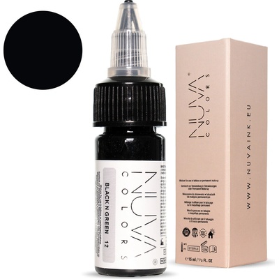 Nuva Colors 12 Black Green 15 ml