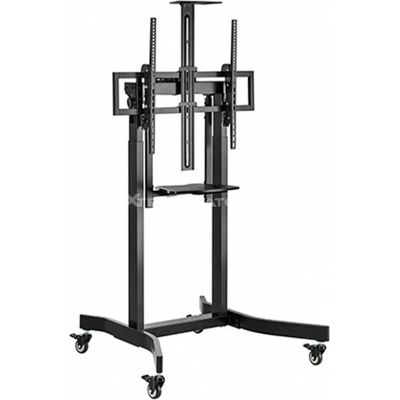 Gembird Стойка за телевизор Gembird с колела, 55"-100", черна (TVS-100T-03) (TVS-100T-03)
