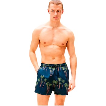 Tommy Hilfiger Бански гащета Tommy hilfiger UM0UM03491 Trunk swimming shorts - Blue (Desert Sky / Palm Tropic)