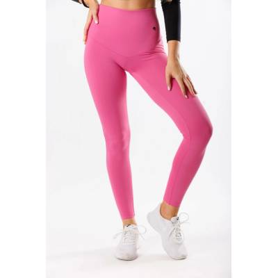 GoldBee Legíny Stahovací Celé Břicho Lycra Old Pink