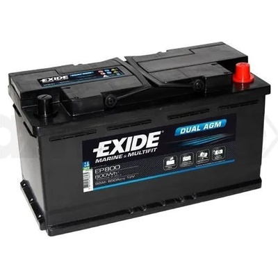 Exide DUAL AGM 92Ah 850A (EP800)