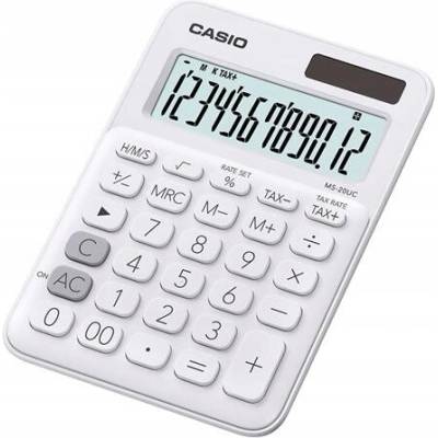 Casio Kancelářská kalkulačka MS-20UC-WE-B