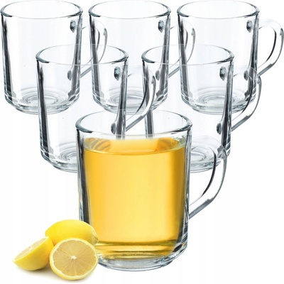 Kadax Sklenice na kávu 6 x 240 ml