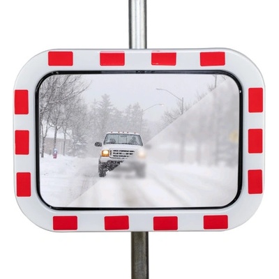 Dopravní zrcadlo nemrznoucí Dancop TMB INOX, 400 x 600 mm, TUV – Zboží Mobilmania