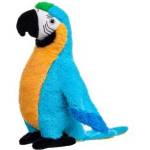 BEPPE Large plush mascot parrot macaw blue 22cm 13747