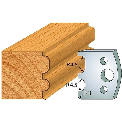 IGM Professional IGM Profil 007 - pár nožov 40x4mm SP F026-007