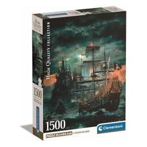 Clementoni Puzzle 1500 Compact The Pirates Ship