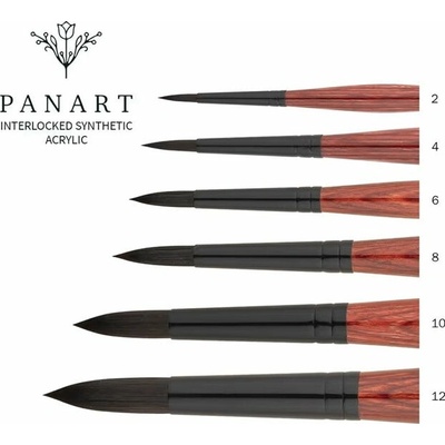 PanArt 3302 guľatý štetec na akryl - 2