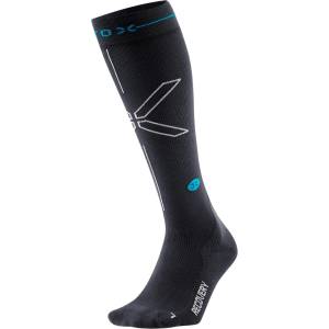 STOX Energy Socks Мъжки спортни чорапи STOX Energy Socks Recovery Socks Sports socks - Charcoal / Bright Blue - размер 46-49 (EU) (207-2107-0113)