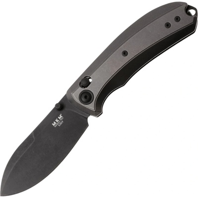 MKM BOLERO – BLACK STONEWASHED S30V bld - BRONZE ANODIZED TITANIUM MK BL-TBRD