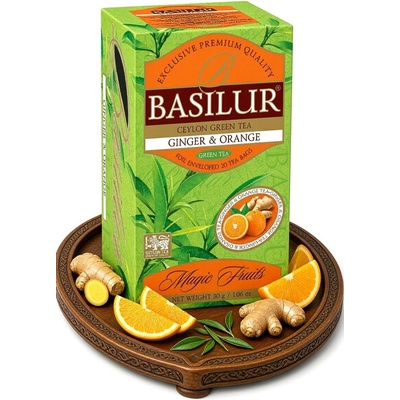 Basilur Magic Ginger & Orange 20 x 1,5 g
