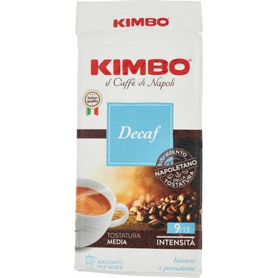 Kimbo bezkofeínová káva mletá 250 g