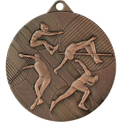 MMC4508/B Medaila atletika pr.45 mm hr.2 mm bronz 4 5x0 2 cm