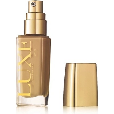 Avon Luxe hedvábný tekutý make-up SPF20 Natural Glamour 30 ml