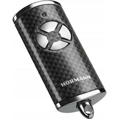 HORMANN HSE 4 BS 4511587 - dálkový ovladač pohonu brány a vrat, 4-kanálový 868 MHz BiSecur, lesklý karbonový