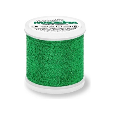 Vyšívací nit Madeira Metallic Sparkling 40 (200m) barva 57 emerald
