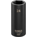 DEWALT Вложка ударна удължена DeWALT 24 мм 1/2" DT7557 (DT7557)