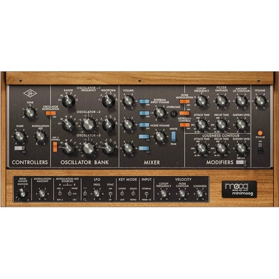 Universal Audio Moog Minimoog el. licence