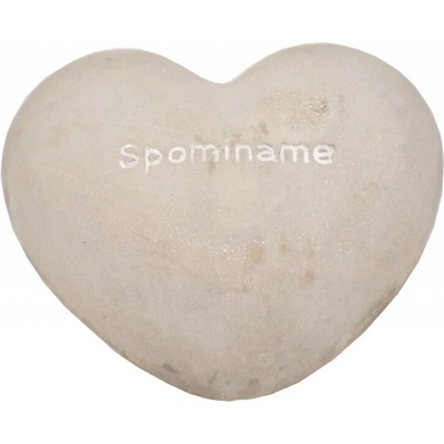 Srdce cement Spomíname 4,5x10x10 cm, AKCE 6