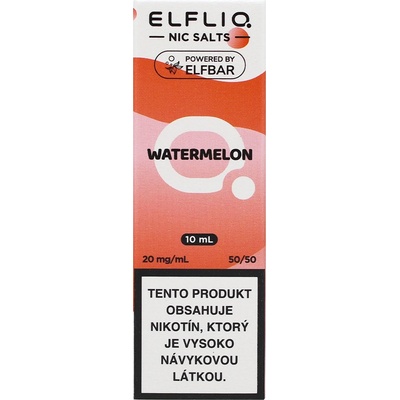 ELFLIQ Nic SALT Watermelon 10 ml 10 mg