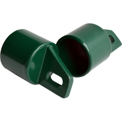 Koncovka na rozpěru Al + PVC 48mm zelená