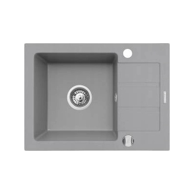 Pyramis Sink Pyramis NEXT 62x44 1B1D grey concrete 070166001