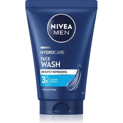 Nivea MEN Hydrocare овлажняващ почистващ гел 100ml
