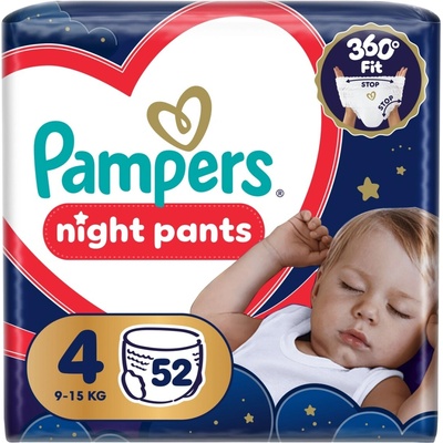 Pampers Night Pants 4 52ks
