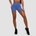 GymBeam Дамски къси панталони FIT Steel Blue M