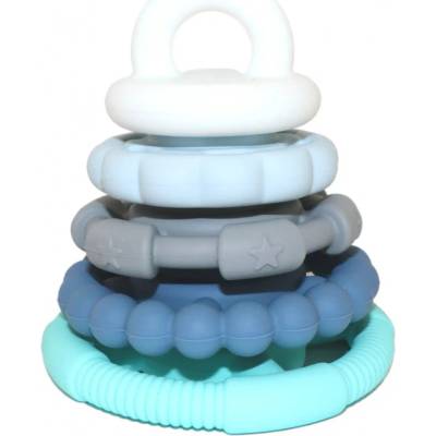 Jellystone Designs skládací pyramida s kousátky oceán 9343900002981