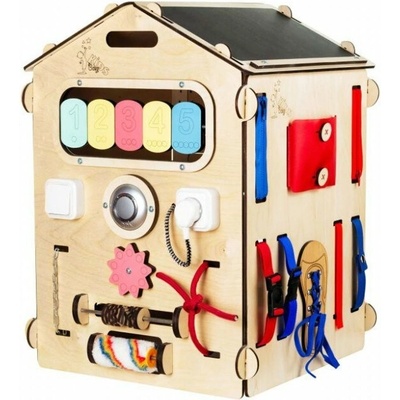 ELISdesign Montessori Activity board domček