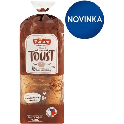 Penam Chlieb toastový tmavý 500 g