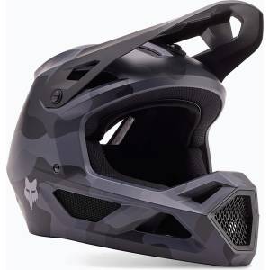 FOX Rampage Camo Jr детска велосипедна каска черен камуфлаж