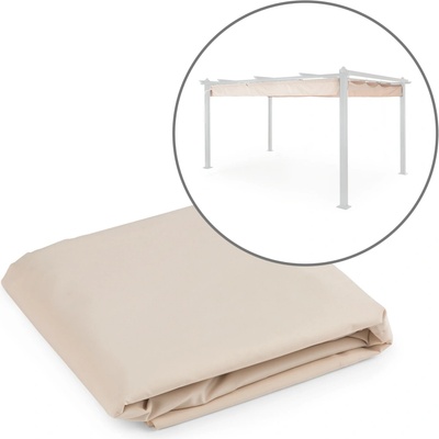 Blumfeldt Pantheon Pergola 3x4 SP Střecha béžová Krémová – Zboží Dáma
