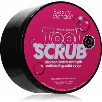 ZdravyNákup beautyblender® Tool Scrub Charcoal tuhý čistič na make-up hubky a štetce 150 g